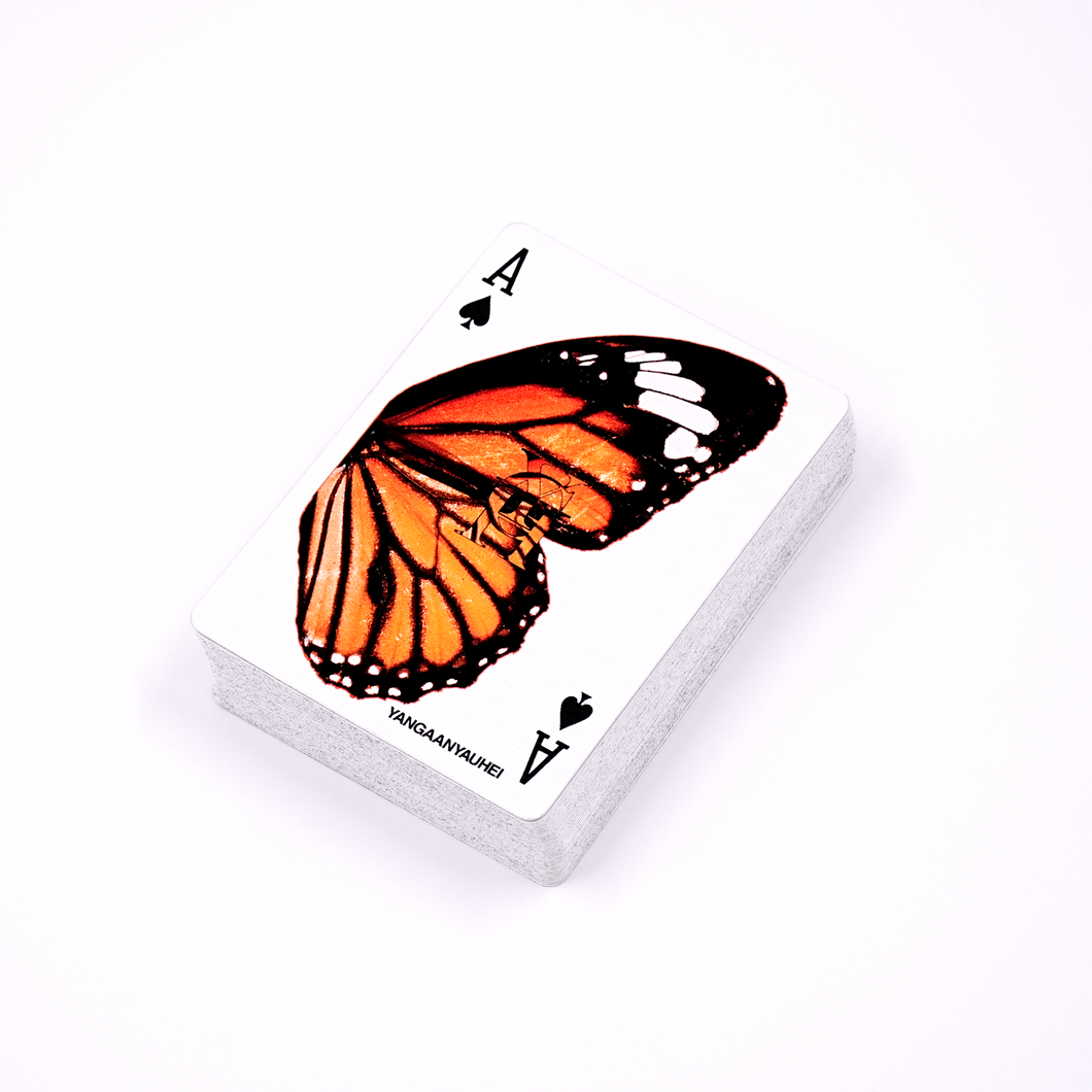 DANAUS PLEXIPPUS PLAYING CARDS