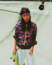 Load image into Gallery viewer, Pinky Fishnet Hoodie
