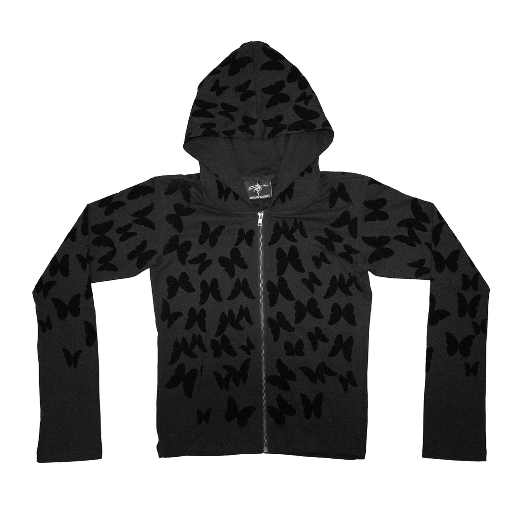 Velvet Butterfly Hoodie